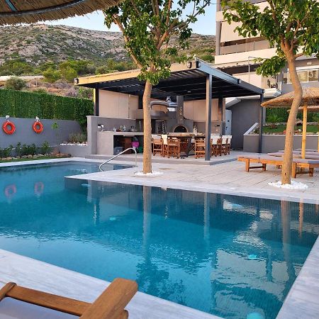 "Stergiou Luxury Apartments" Με Κοινη Πισινα Saronida Екстер'єр фото
