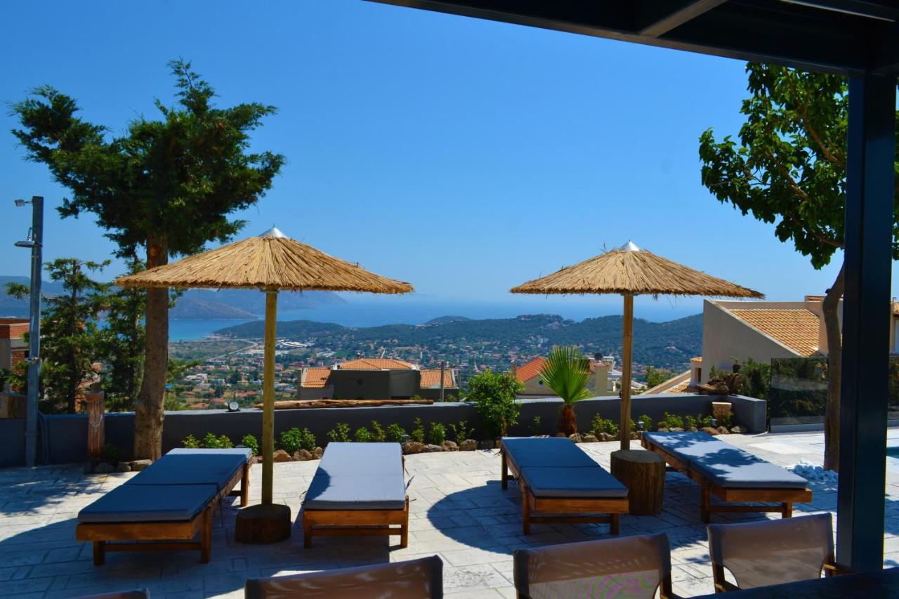 "Stergiou Luxury Apartments" Με Κοινη Πισινα Saronida Екстер'єр фото