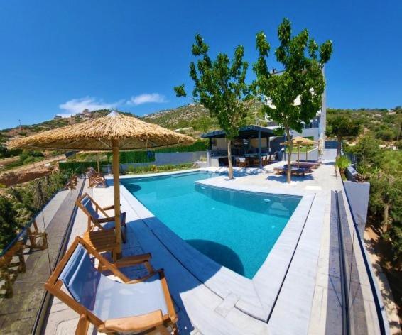 "Stergiou Luxury Apartments" Με Κοινη Πισινα Saronida Екстер'єр фото