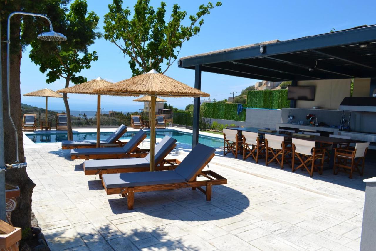 "Stergiou Luxury Apartments" Με Κοινη Πισινα Saronida Екстер'єр фото