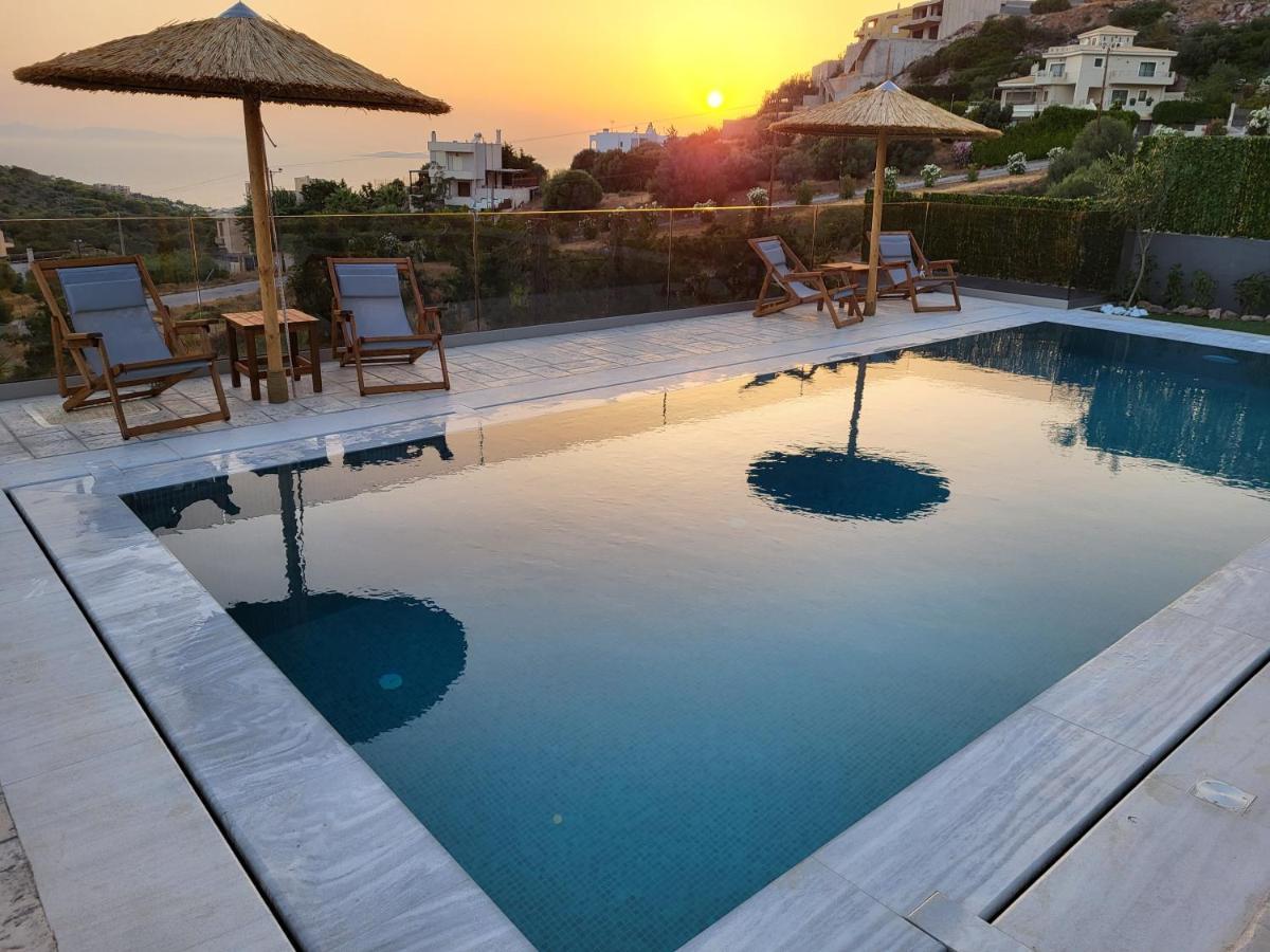 "Stergiou Luxury Apartments" Με Κοινη Πισινα Saronida Екстер'єр фото