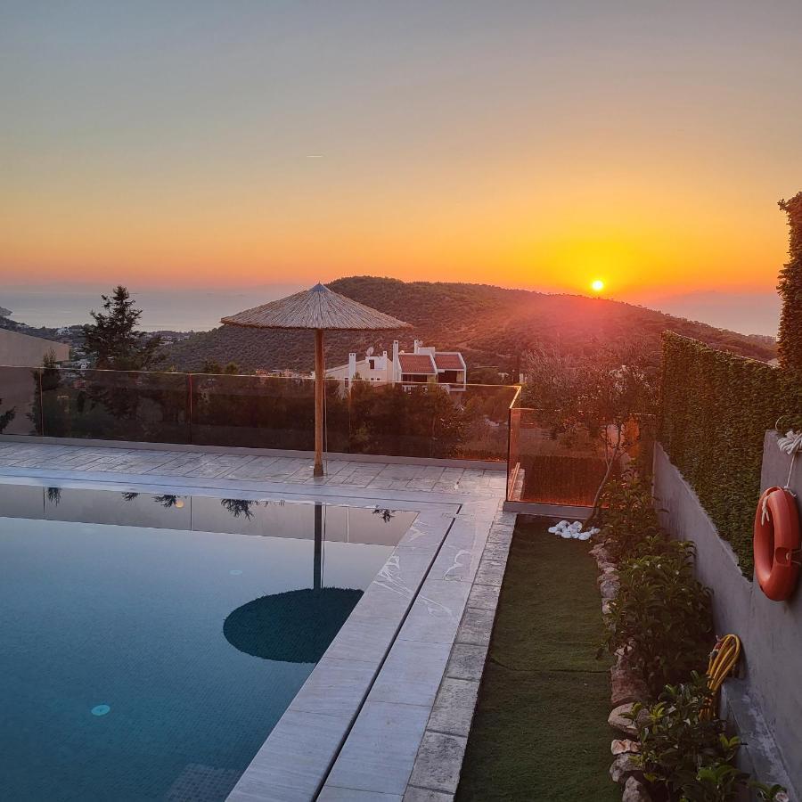 "Stergiou Luxury Apartments" Με Κοινη Πισινα Saronida Екстер'єр фото